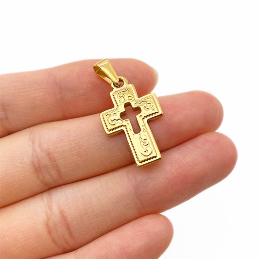 Cross charm