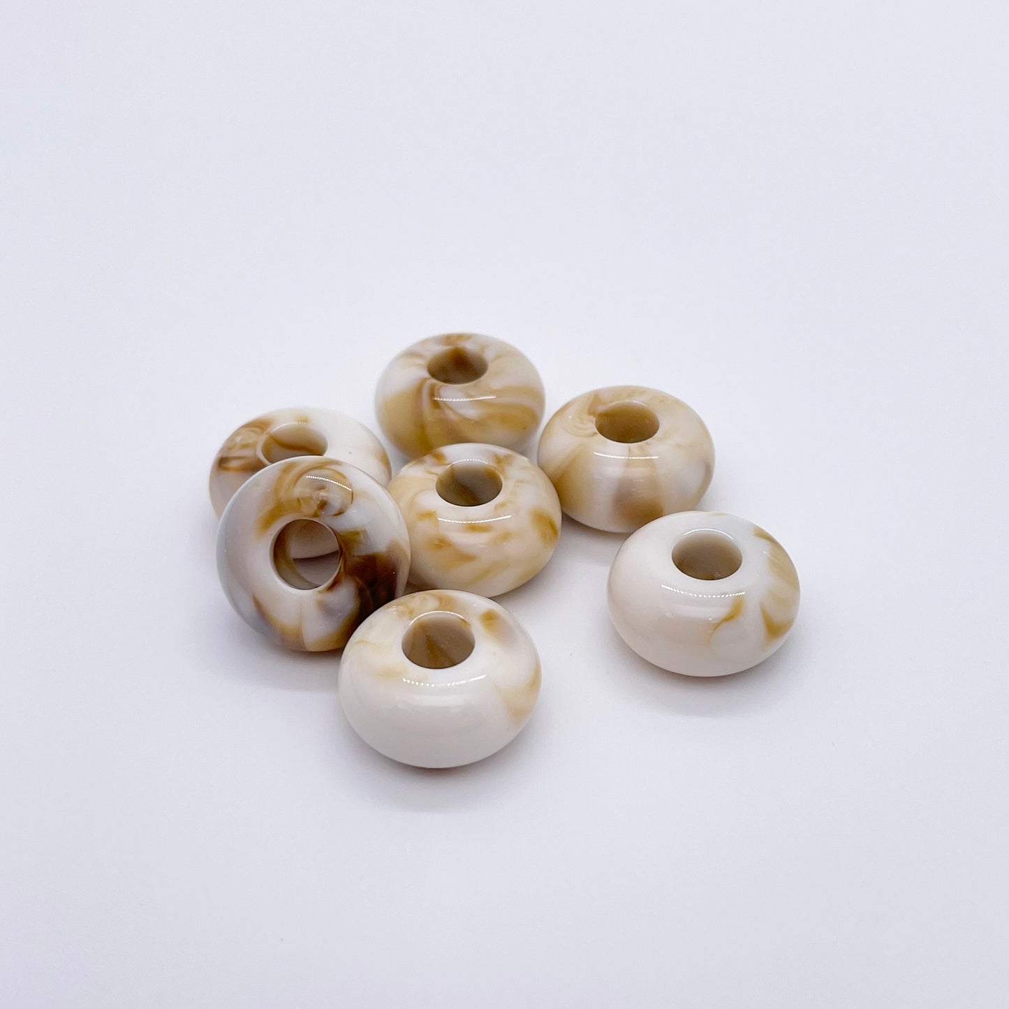 20 pcs/pack Multi color Acrylic Large hole Beads