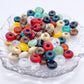 20 pcs/pack Multi color Acrylic Large hole Beads