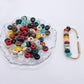 20 pcs/pack Multi color Acrylic Large hole Beads