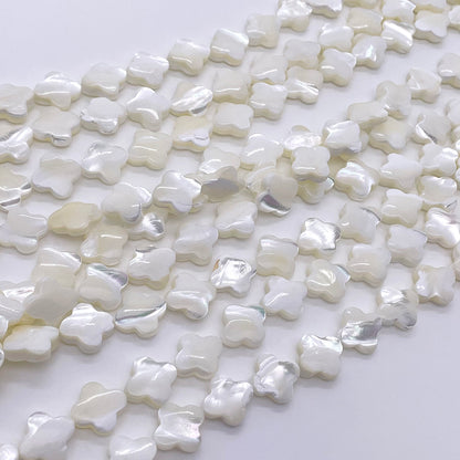 Four Leaf Clover Natural Top Shell