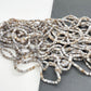 4mm Brown or Black Mother of pearl Shell Sequin Beads