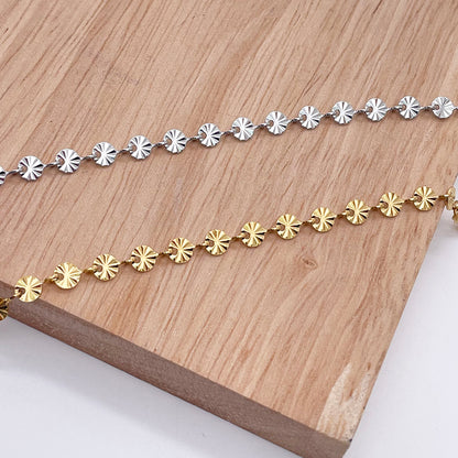 C1300 4mm Amboss Circle Chain