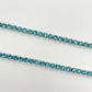 C1445 3mm Colorful Cup Rhinestone Chain/Clawchain