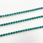 C1445 3mm Colorful Cup Rhinestone Chain/Clawchain