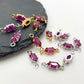 5*9mm Double Loop Cubic Zircon Charms