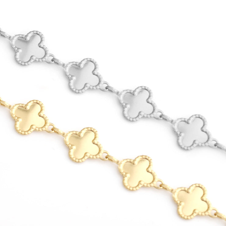 C1726 Four leaf clover Chain