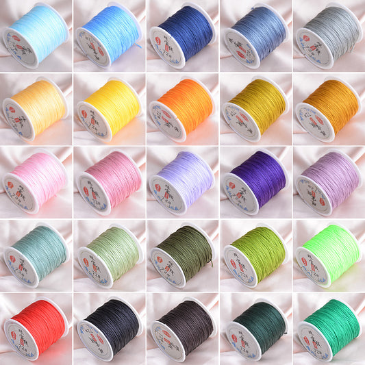 Nylon thread 0.8mm 72# total 50colors