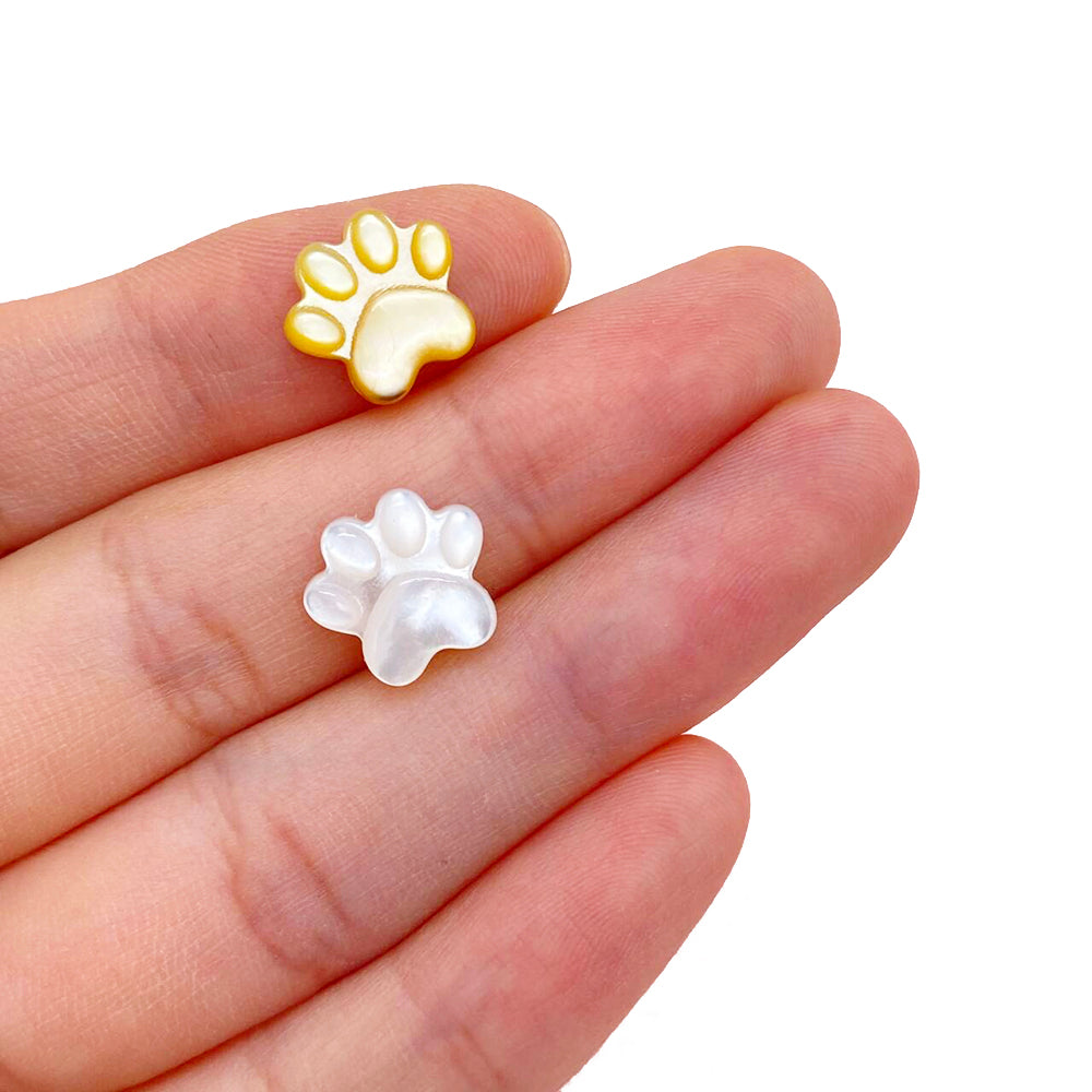 Paw shell charm