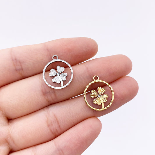 Four Leaf Clover charm