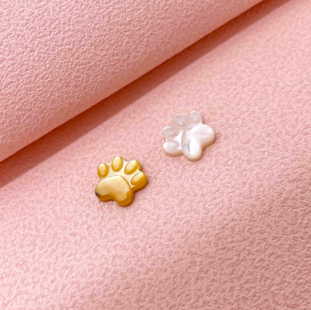 Paw shell charm