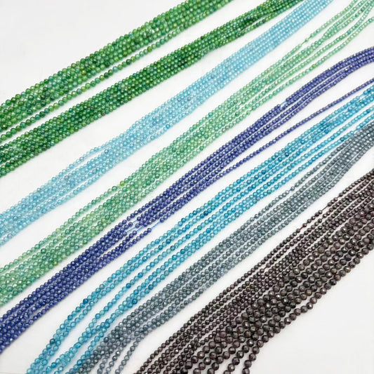 2/3mm Cubic Zircon Faceted Beads