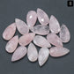 25*13mm Faceted drop natural stone 1pc