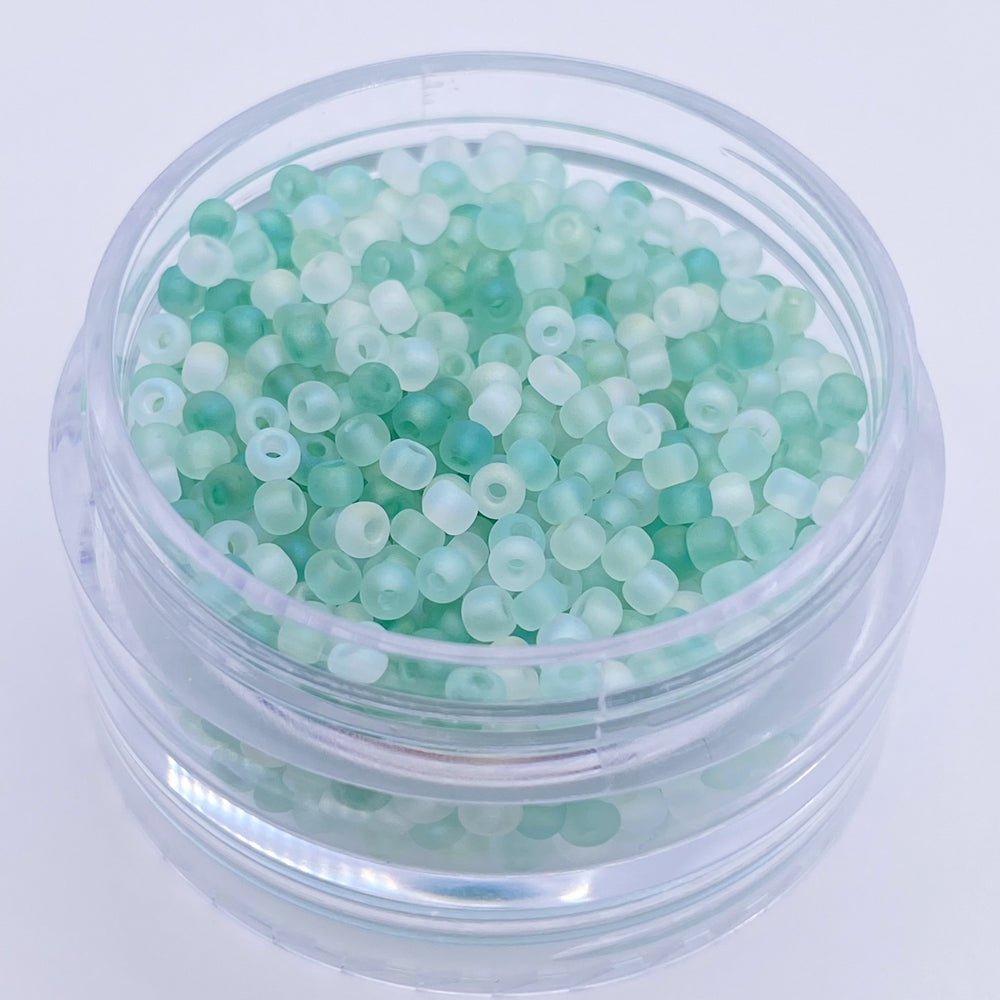 10g frosted beads for beads work jewelry making