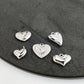 Stainless steel Heart  pendants for Jewelry Making