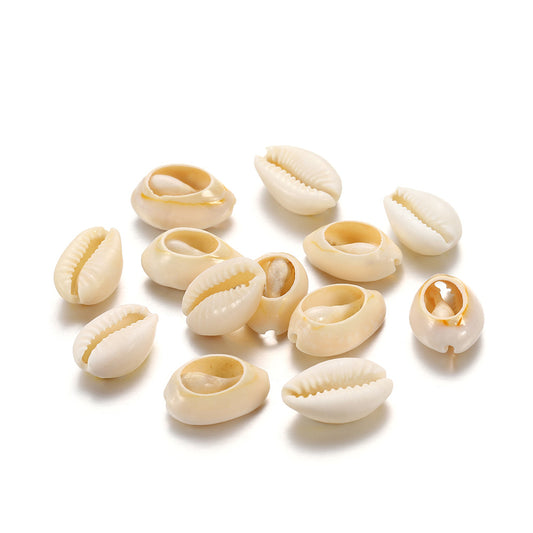 50 Small Cowrie Shell, Natural Sea Shell, Money Shell Bead, Bulk Shells