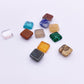 10mm Square shape Oblate stone cabochon