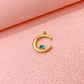 PC431 Crystal moon charm