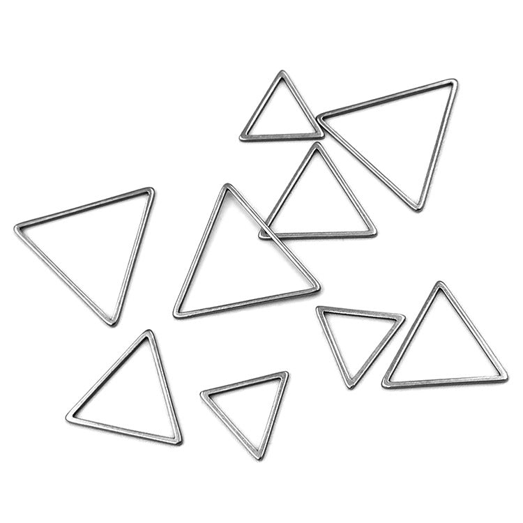 10pcs/pack Triangle hollowed-out for diy
