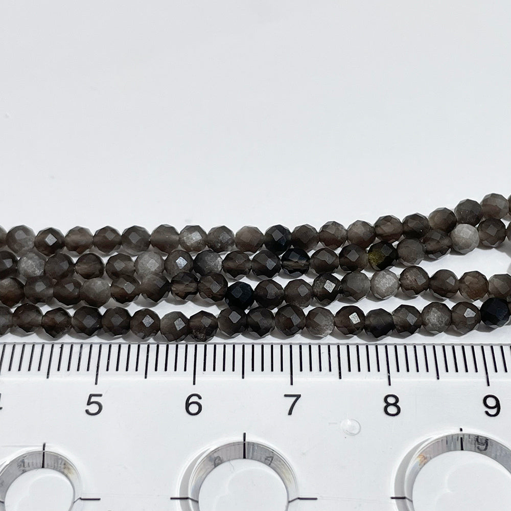 MIX 3mm Natural Faceted stone beads for jewelry DIY