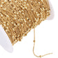 C1166 Ball Chain-Vacuum Plating Waterproof Stainless steel chain