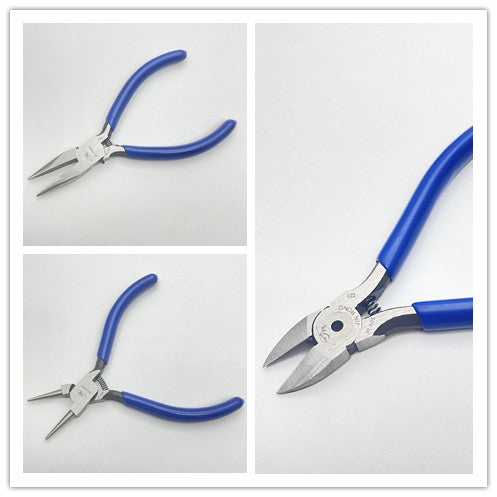 High Quality Round Pliers cutting Plier Nose flat Plier Jewelry Tools smooth forceps