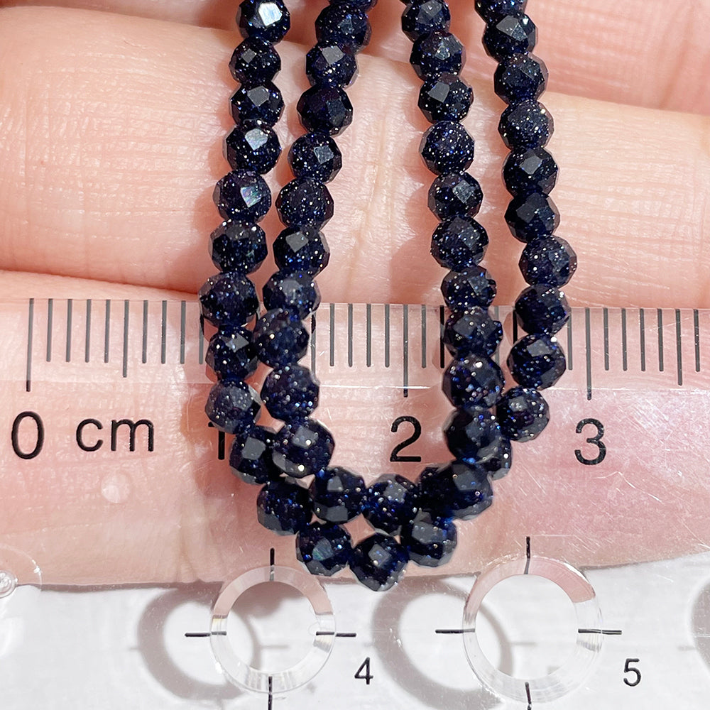 MIX 3mm Natural Faceted stone beads for jewelry DIY