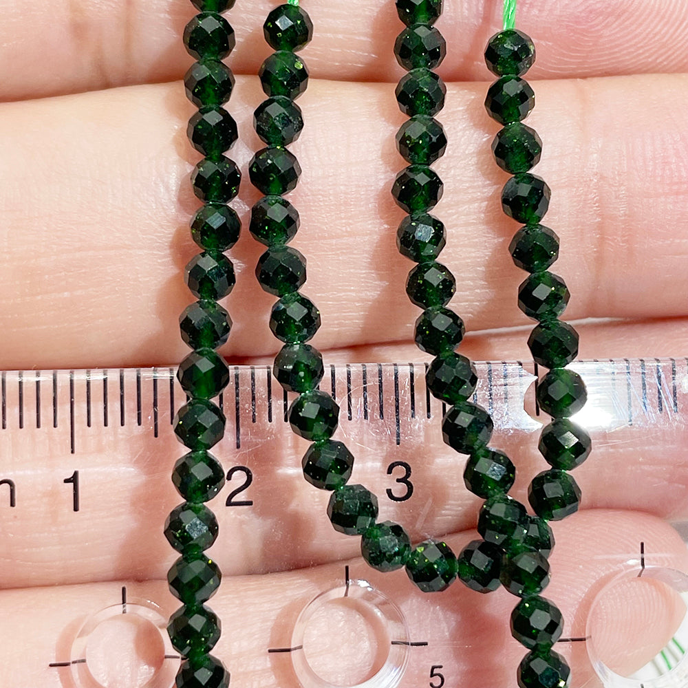 MIX 3mm Natural Faceted stone beads for jewelry DIY