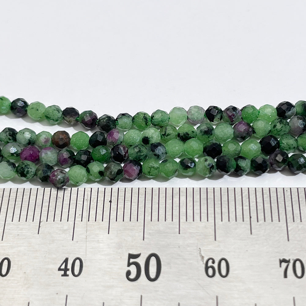 MIX 3mm Natural Faceted stone beads for jewelry DIY