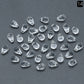 10pcs/pack  6*9mm Faceted drop natural stone