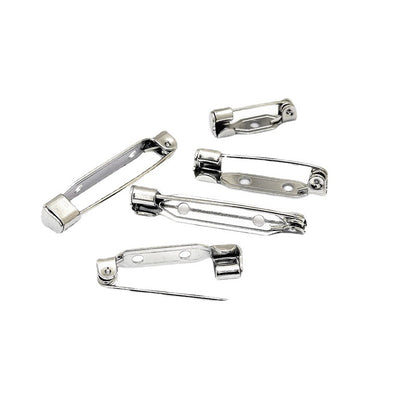 10PCS Stainless Brooch buckle