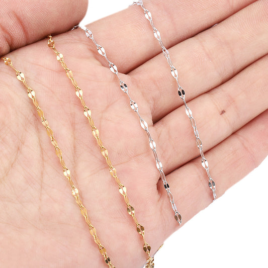 C1147 2mm lip Chain-Stainless Steel Waterproof