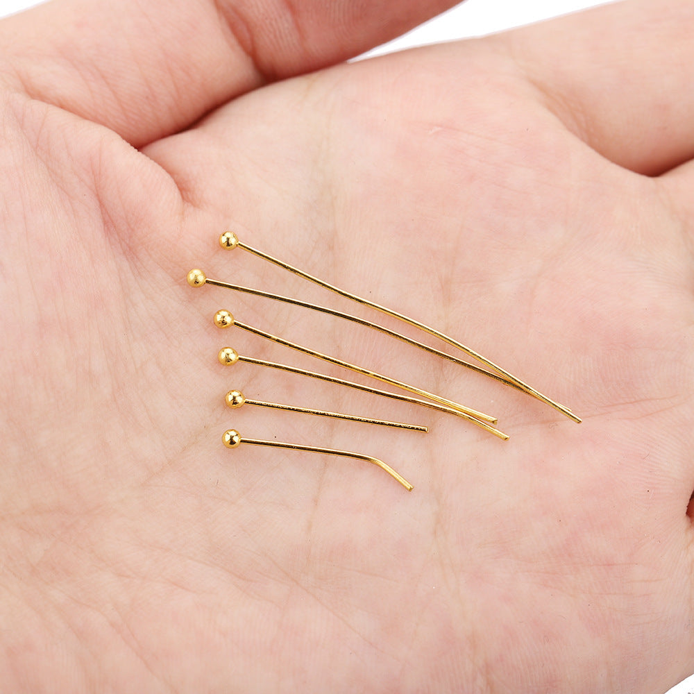 Ball Pin Set 10 or 100pcs/pack ball pins-Vacuum Plating Waterproof Stainless steel ...