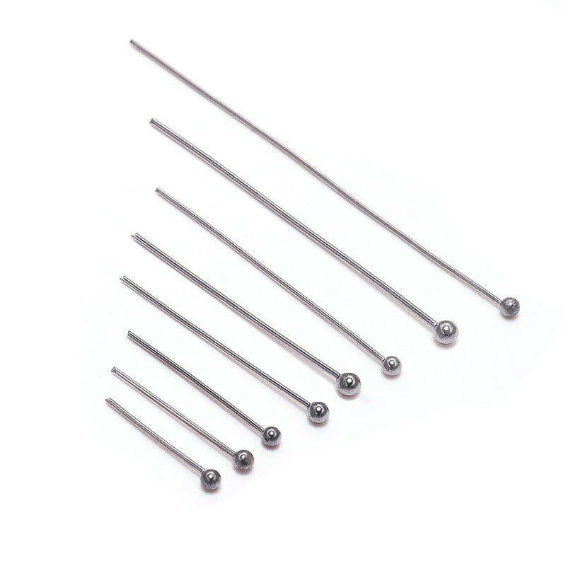 10 or 100pcs/pack ball pins-Vacuum Plating Waterproof Stainless steel ...