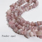 Crystal Chips Beads in natural stone material 5-8mm 80cm /string around 220pcs