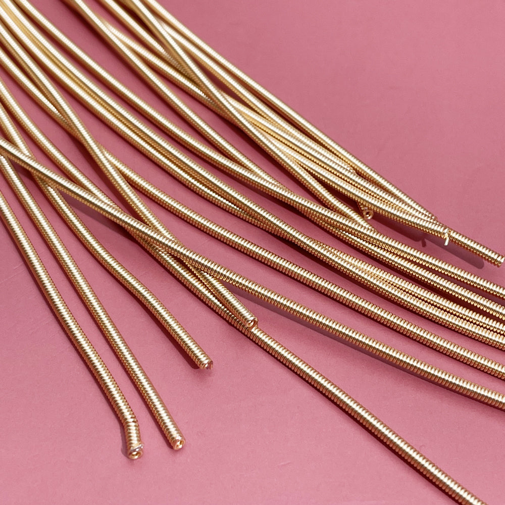 Copper Spring Cable 50cm Fadeless Copper Spring Coil for jewelry DIY – DIYkitsforu